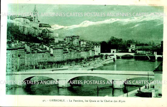 Cartes postales anciennes > CARTES POSTALES > carte postale ancienne > cartes-postales-ancienne.com Auvergne rhone alpes Isere Grenoble