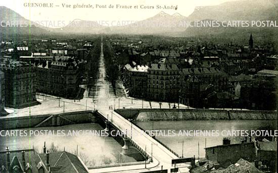 Cartes postales anciennes > CARTES POSTALES > carte postale ancienne > cartes-postales-ancienne.com Auvergne rhone alpes Isere Grenoble