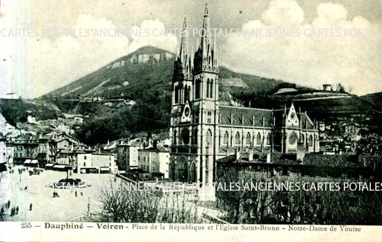 Cartes postales anciennes > CARTES POSTALES > carte postale ancienne > cartes-postales-ancienne.com Auvergne rhone alpes Isere Voiron