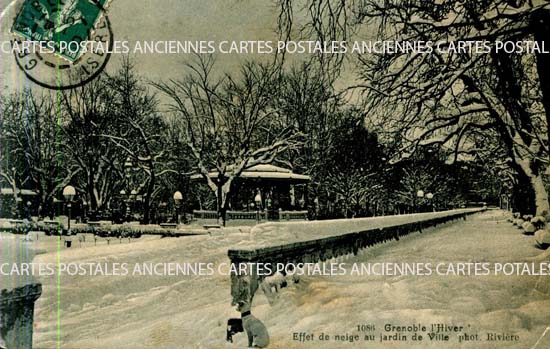 Cartes postales anciennes > CARTES POSTALES > carte postale ancienne > cartes-postales-ancienne.com Auvergne rhone alpes Isere Grenoble