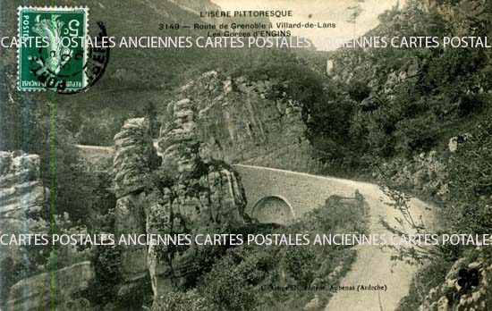 Cartes postales anciennes > CARTES POSTALES > carte postale ancienne > cartes-postales-ancienne.com Auvergne rhone alpes Isere Saint Nizier Du Moucherotte