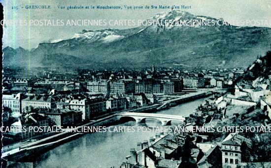 Cartes postales anciennes > CARTES POSTALES > carte postale ancienne > cartes-postales-ancienne.com Auvergne rhone alpes Isere Grenoble