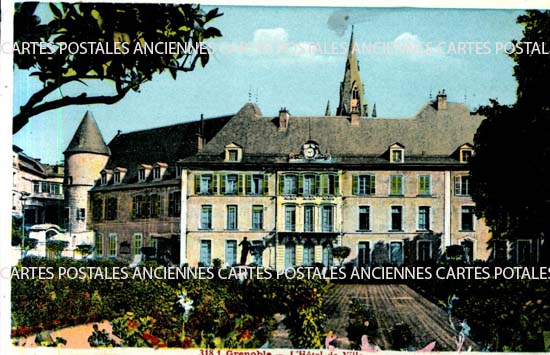 Cartes postales anciennes > CARTES POSTALES > carte postale ancienne > cartes-postales-ancienne.com Auvergne rhone alpes Isere Grenoble