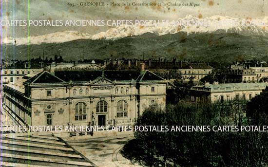 Cartes postales anciennes > CARTES POSTALES > carte postale ancienne > cartes-postales-ancienne.com Auvergne rhone alpes Isere Grenoble
