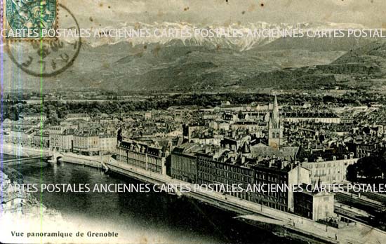 Cartes postales anciennes > CARTES POSTALES > carte postale ancienne > cartes-postales-ancienne.com Auvergne rhone alpes Isere Grenoble