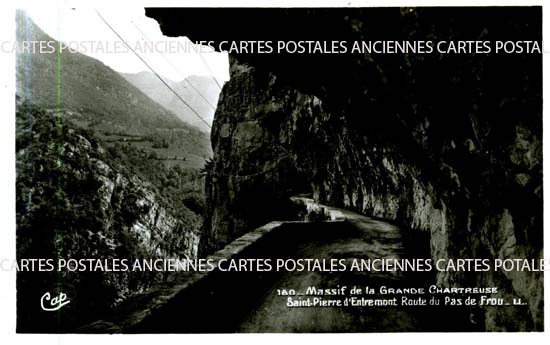 Cartes postales anciennes > CARTES POSTALES > carte postale ancienne > cartes-postales-ancienne.com Auvergne rhone alpes Isere Saint Pierre d'Entremont