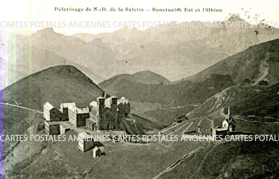 Cartes postales anciennes > CARTES POSTALES > carte postale ancienne > cartes-postales-ancienne.com Auvergne rhone alpes Isere La Salette Fallavaux