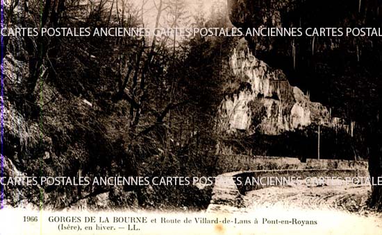 Cartes postales anciennes > CARTES POSTALES > carte postale ancienne > cartes-postales-ancienne.com Auvergne rhone alpes Isere Pont En Royans