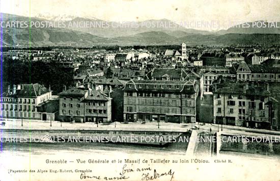 Cartes postales anciennes > CARTES POSTALES > carte postale ancienne > cartes-postales-ancienne.com Auvergne rhone alpes Isere Grenoble