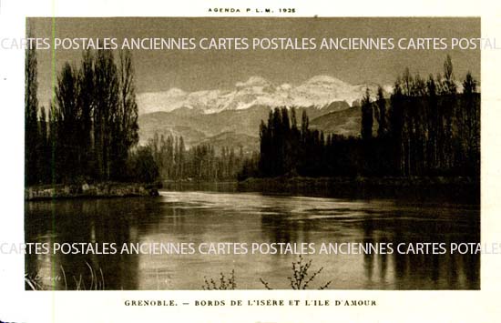 Cartes postales anciennes > CARTES POSTALES > carte postale ancienne > cartes-postales-ancienne.com Auvergne rhone alpes Isere Grenoble
