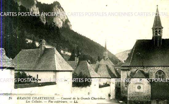 Cartes postales anciennes > CARTES POSTALES > carte postale ancienne > cartes-postales-ancienne.com Auvergne rhone alpes Isere Saint Pierre De Chartreuse