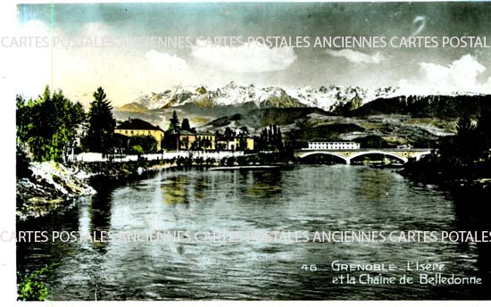 Cartes postales anciennes > CARTES POSTALES > carte postale ancienne > cartes-postales-ancienne.com Auvergne rhone alpes Isere Grenoble