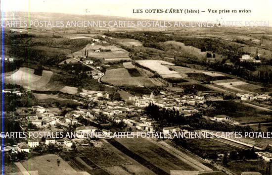 Cartes postales anciennes > CARTES POSTALES > carte postale ancienne > cartes-postales-ancienne.com Auvergne rhone alpes Isere Les Cotes d'Arey