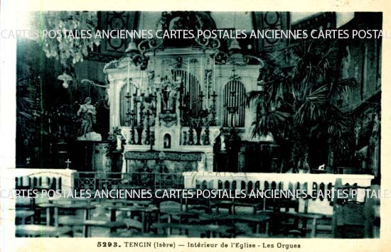 Cartes postales anciennes > CARTES POSTALES > carte postale ancienne > cartes-postales-ancienne.com Auvergne rhone alpes Isere Tencin