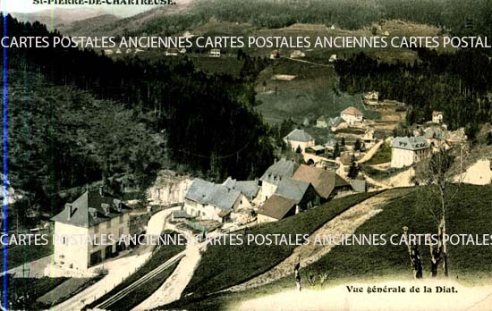 Cartes postales anciennes > CARTES POSTALES > carte postale ancienne > cartes-postales-ancienne.com Auvergne rhone alpes Isere Saint Pierre De Chartreuse