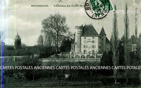Cartes postales anciennes > CARTES POSTALES > carte postale ancienne > cartes-postales-ancienne.com Auvergne rhone alpes Isere Bourgoin Jallieu