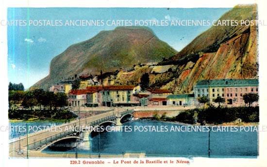 Cartes postales anciennes > CARTES POSTALES > carte postale ancienne > cartes-postales-ancienne.com Auvergne rhone alpes Isere Grenoble
