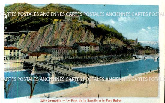 Cartes postales anciennes > CARTES POSTALES > carte postale ancienne > cartes-postales-ancienne.com Auvergne rhone alpes Isere Grenoble