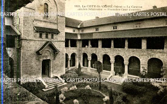 Cartes postales anciennes > CARTES POSTALES > carte postale ancienne > cartes-postales-ancienne.com Auvergne rhone alpes Isere La Cote Saint Andre