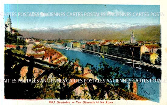 Cartes postales anciennes > CARTES POSTALES > carte postale ancienne > cartes-postales-ancienne.com Auvergne rhone alpes Isere Grenoble