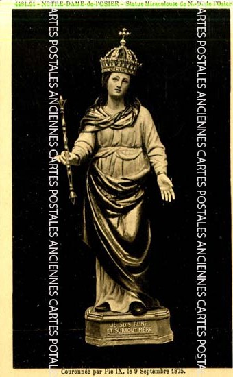 Cartes postales anciennes > CARTES POSTALES > carte postale ancienne > cartes-postales-ancienne.com Auvergne rhone alpes Isere Notre Dame De l'Osier
