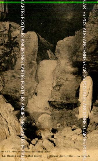 Cartes postales anciennes > CARTES POSTALES > carte postale ancienne > cartes-postales-ancienne.com Auvergne rhone alpes Isere La Balme Les Grottes