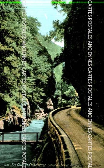 Cartes postales anciennes > CARTES POSTALES > carte postale ancienne > cartes-postales-ancienne.com Auvergne rhone alpes Isere Saint Pierre De Chartreuse