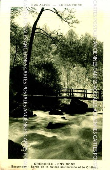 Cartes postales anciennes > CARTES POSTALES > carte postale ancienne > cartes-postales-ancienne.com Auvergne rhone alpes Isere Sassenage