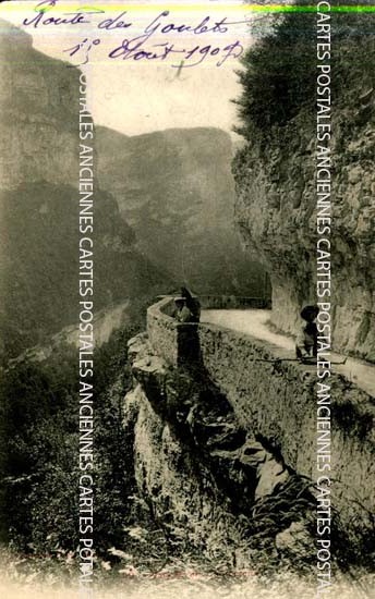 Cartes postales anciennes > CARTES POSTALES > carte postale ancienne > cartes-postales-ancienne.com Auvergne rhone alpes Isere La Chapelle En Vercors