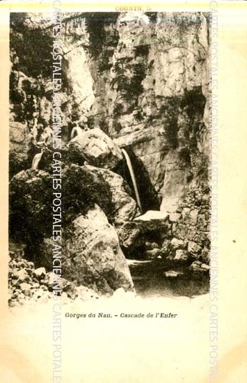 Cartes postales anciennes > CARTES POSTALES > carte postale ancienne > cartes-postales-ancienne.com Auvergne rhone alpes Isere Cognin Les Gorges