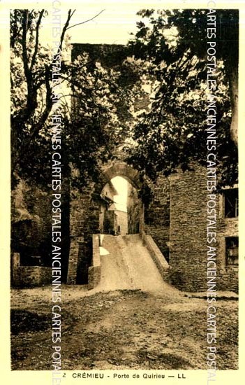 Cartes postales anciennes > CARTES POSTALES > carte postale ancienne > cartes-postales-ancienne.com Auvergne rhone alpes Isere Cremieu