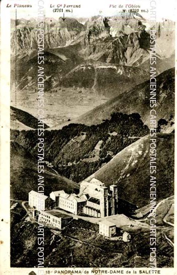 Cartes postales anciennes > CARTES POSTALES > carte postale ancienne > cartes-postales-ancienne.com Auvergne rhone alpes Isere La Salette Fallavaux