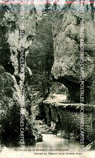 Cartes postales anciennes > CARTES POSTALES > carte postale ancienne > cartes-postales-ancienne.com Auvergne rhone alpes Isere Saint Pierre De Chartreuse