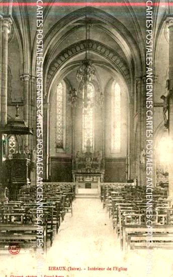 Cartes postales anciennes > CARTES POSTALES > carte postale ancienne > cartes-postales-ancienne.com Auvergne rhone alpes Isere Izeaux