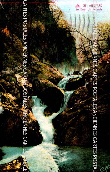 Cartes postales anciennes > CARTES POSTALES > carte postale ancienne > cartes-postales-ancienne.com Auvergne rhone alpes Isere Allevard