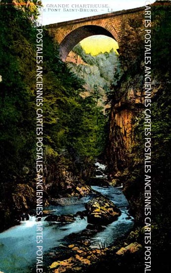 Cartes postales anciennes > CARTES POSTALES > carte postale ancienne > cartes-postales-ancienne.com Auvergne rhone alpes Isere Saint Pierre De Chartreuse