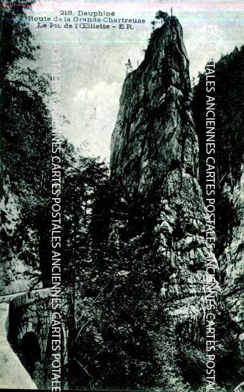 Cartes postales anciennes > CARTES POSTALES > carte postale ancienne > cartes-postales-ancienne.com Auvergne rhone alpes Isere Saint Pierre De Chartreuse