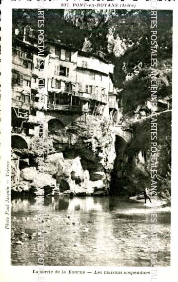 Cartes postales anciennes > CARTES POSTALES > carte postale ancienne > cartes-postales-ancienne.com Auvergne rhone alpes Isere Pont En Royans
