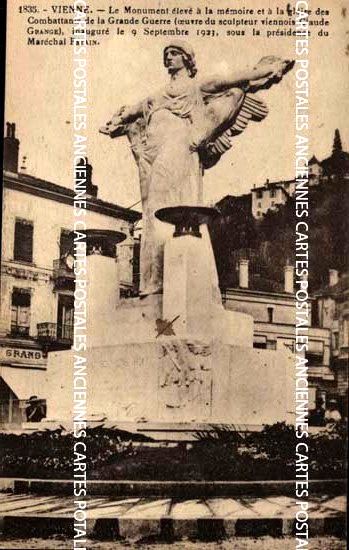 Cartes postales anciennes > CARTES POSTALES > carte postale ancienne > cartes-postales-ancienne.com Auvergne rhone alpes Isere Vienne