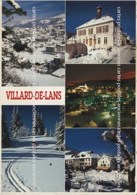 Cartes postales anciennes > CARTES POSTALES > carte postale ancienne > cartes-postales-ancienne.com Auvergne rhone alpes Isere Villard De Lans
