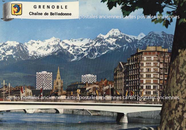 Cartes postales anciennes > CARTES POSTALES > carte postale ancienne > cartes-postales-ancienne.com Auvergne rhone alpes Isere Grenoble