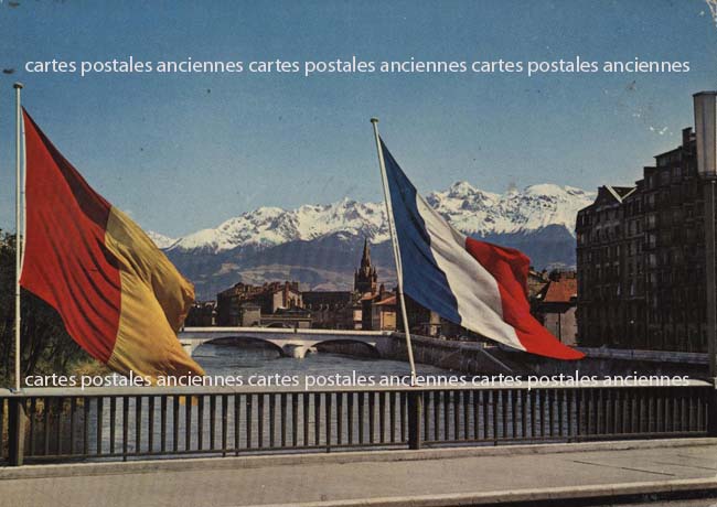 Cartes postales anciennes > CARTES POSTALES > carte postale ancienne > cartes-postales-ancienne.com Auvergne rhone alpes Isere Grenoble