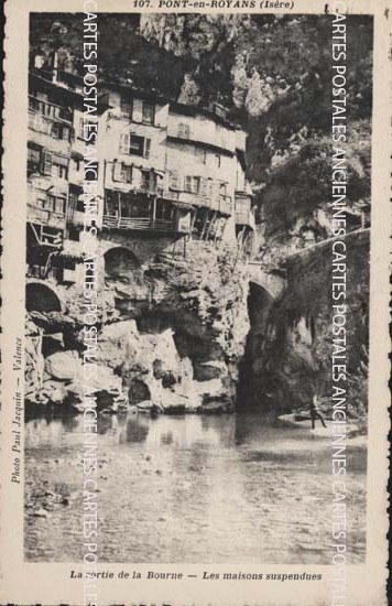 Cartes postales anciennes > CARTES POSTALES > carte postale ancienne > cartes-postales-ancienne.com Auvergne rhone alpes Isere Pont En Royans
