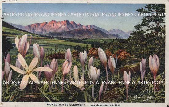 Cartes postales anciennes > CARTES POSTALES > carte postale ancienne > cartes-postales-ancienne.com Auvergne rhone alpes Isere Le Monestier Du Percy