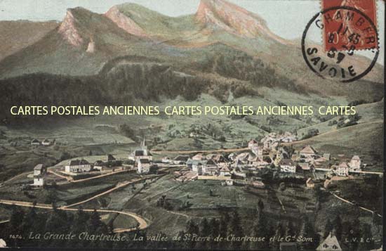 Cartes postales anciennes > CARTES POSTALES > carte postale ancienne > cartes-postales-ancienne.com Isere  Saint Pierre De Chartreuse