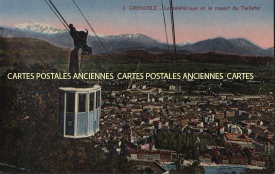 Cartes postales anciennes > CARTES POSTALES > carte postale ancienne > cartes-postales-ancienne.com Auvergne rhone alpes Isere Grenoble