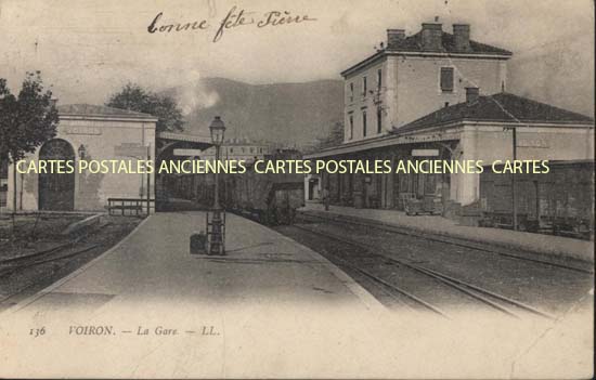 Cartes postales anciennes > CARTES POSTALES > carte postale ancienne > cartes-postales-ancienne.com Auvergne rhone alpes Isere Voiron