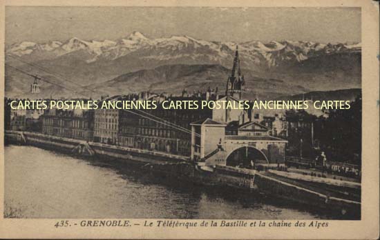 Cartes postales anciennes > CARTES POSTALES > carte postale ancienne > cartes-postales-ancienne.com Auvergne rhone alpes Isere Grenoble