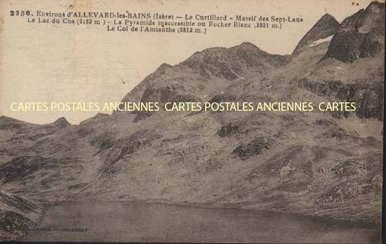 Cartes postales anciennes > CARTES POSTALES > carte postale ancienne > cartes-postales-ancienne.com Auvergne rhone alpes Isere Allevard