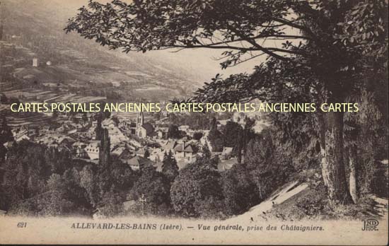 Cartes postales anciennes > CARTES POSTALES > carte postale ancienne > cartes-postales-ancienne.com Auvergne rhone alpes Isere Allevard